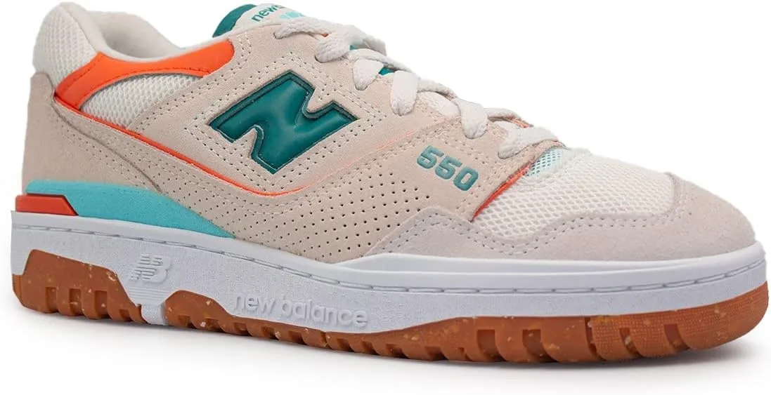 Модные кроссовки унисекс New Balance Loisirs Bb550, мультиколор — фото 2