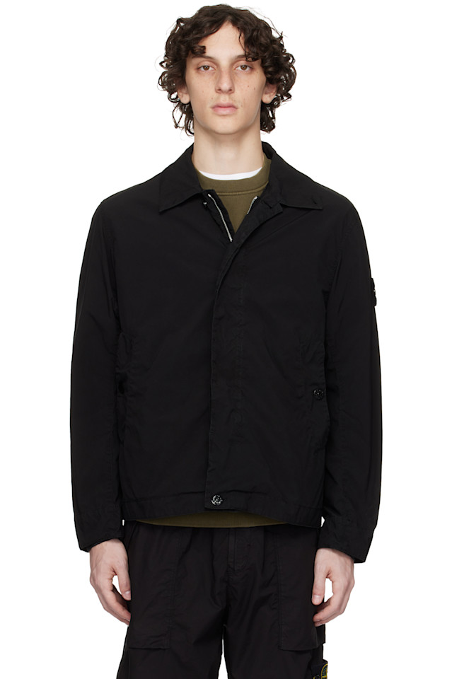 

Легкая компактная куртка с сенсорным управлением Poly-TC Stone Island, черный