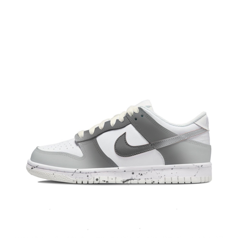 

Кроссовки Nike Dunk Skateboarding Shoes Women's Low-top White/gray, серый/белый