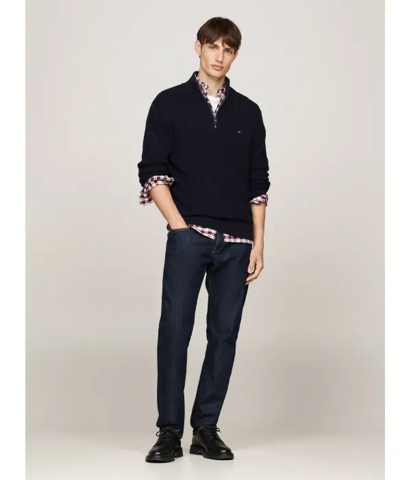 Свитер regular fit Tommy Hilfiger, графитовый — фото 2