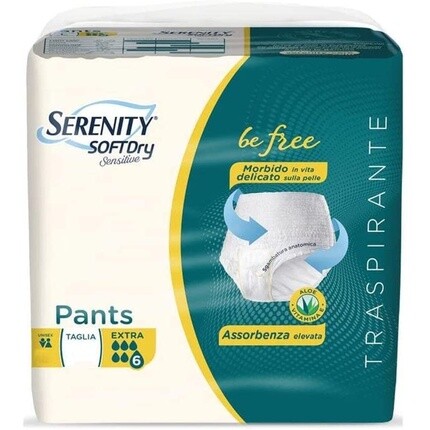 

Брюки Pannoloni Soft Dry Sensitive Be Free, размер M 14 Serenity