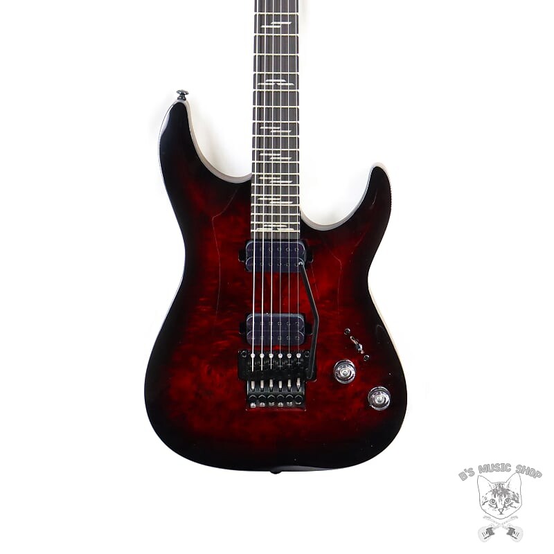 

Электрогитара Schecter Omen Elite-6 FR in Black Cherry Burst