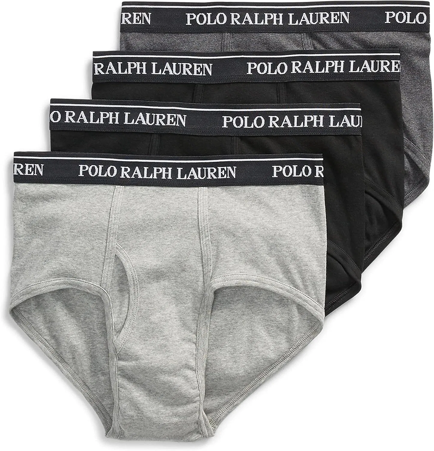 Боксеры классические POLO RALPH LAUREN, Andover Heather, Polo Black, Madison Heather - 4 Pack