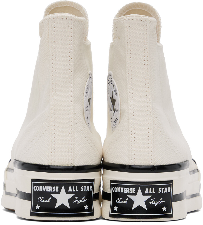 Высокие кроссовки Chuck 70 Plus Off-White Converse — фото 2