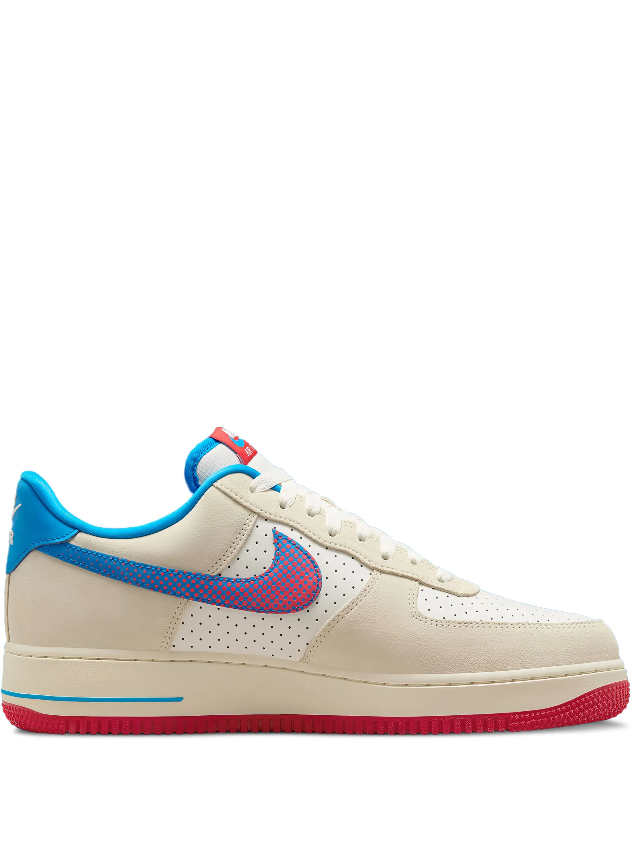 

Кроссовки Air Force 1 Low Nike Inc Pop Art - Coconut Milk/Sail/Photo Blue/University, белый