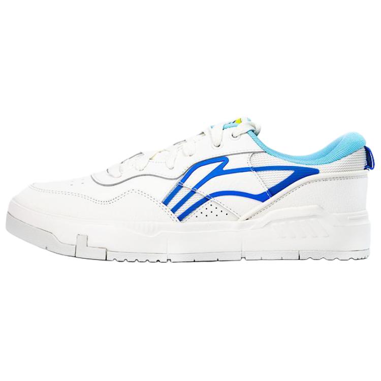 

LINING Низкие кроссовки для скейтбординга Common 80s Coverage, устойчивые к истиранию и скольжению, мужские, цвет шампанского и белого