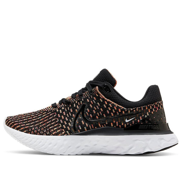 Кроссовки react infinity run flyknit 3 Nike, черный