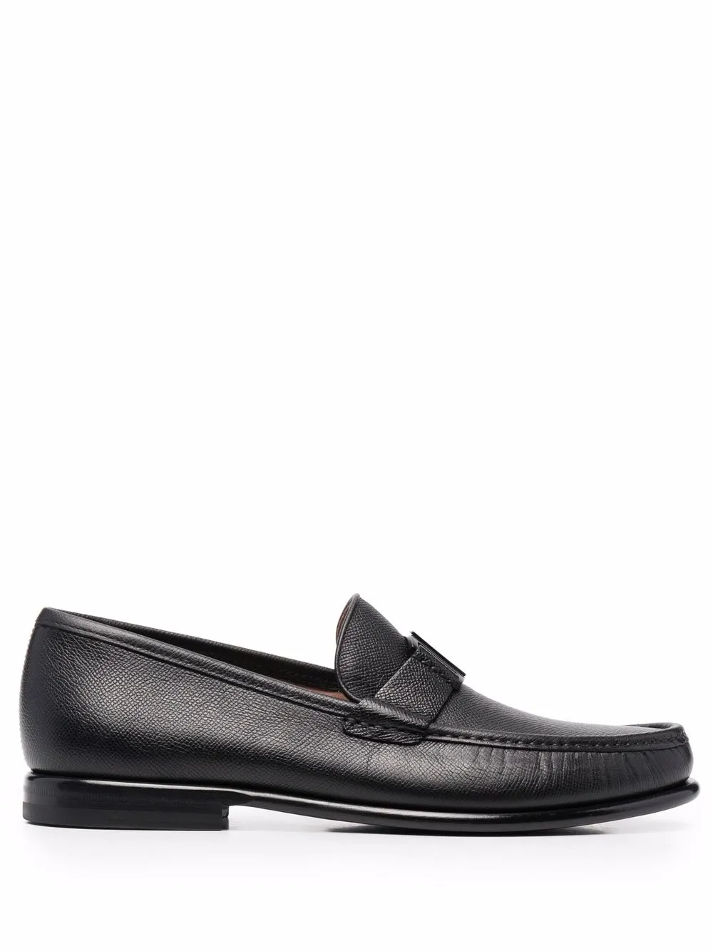 

Лоферы Vara с пряжками Ferragamo, черный
