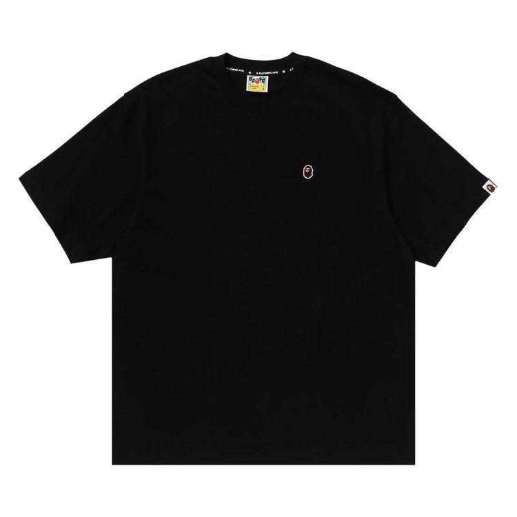 

Футболка BAPE Ape Head One Point Relaxed Fit Tee, Black