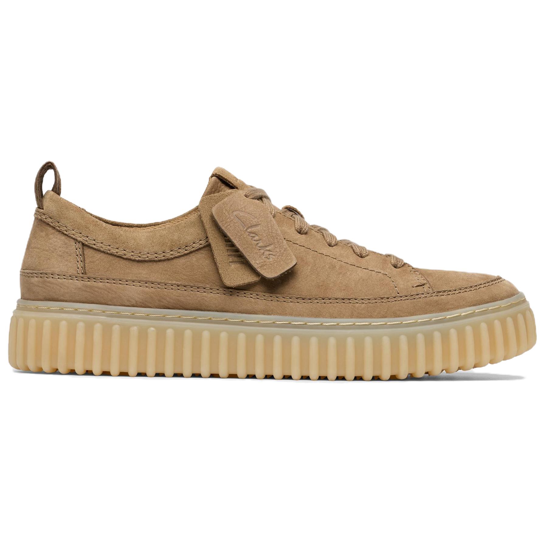 Torhill Lace Low top скейтборд обувь мужские Dark Sand Clarks, Dark Sand — фото 3