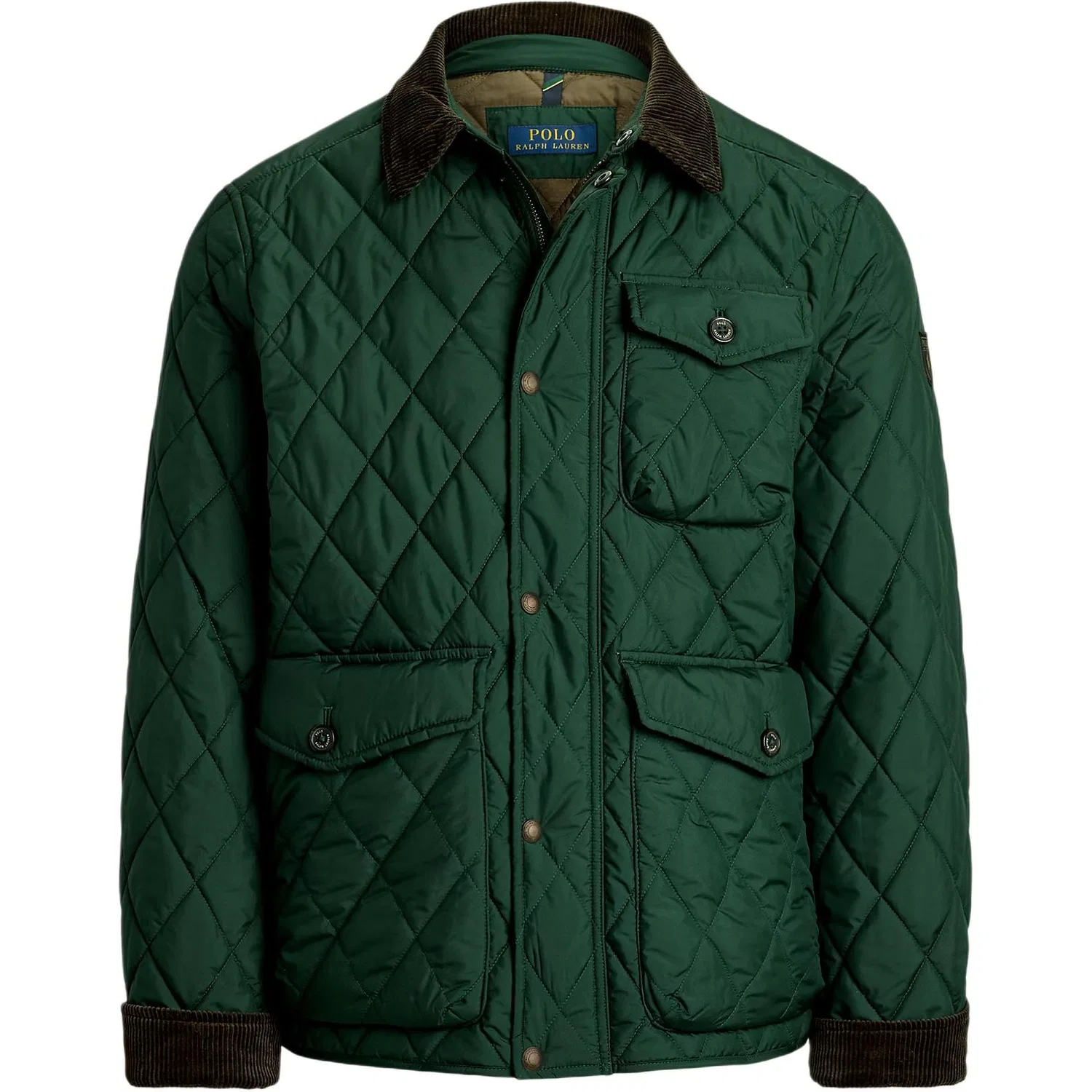 Пуховик стеганый Polo Ralph Lauren Forest Green