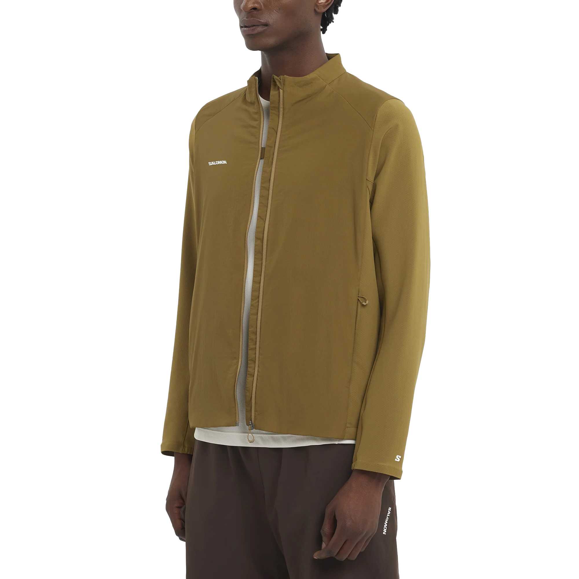 

SALOMON Горная куртка мужская яркая оливковая, Bright Olive
