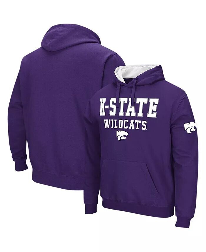 

Мужская фиолетовая толстовка с капюшоном Kansas State Wildcats Sunrise Colosseum