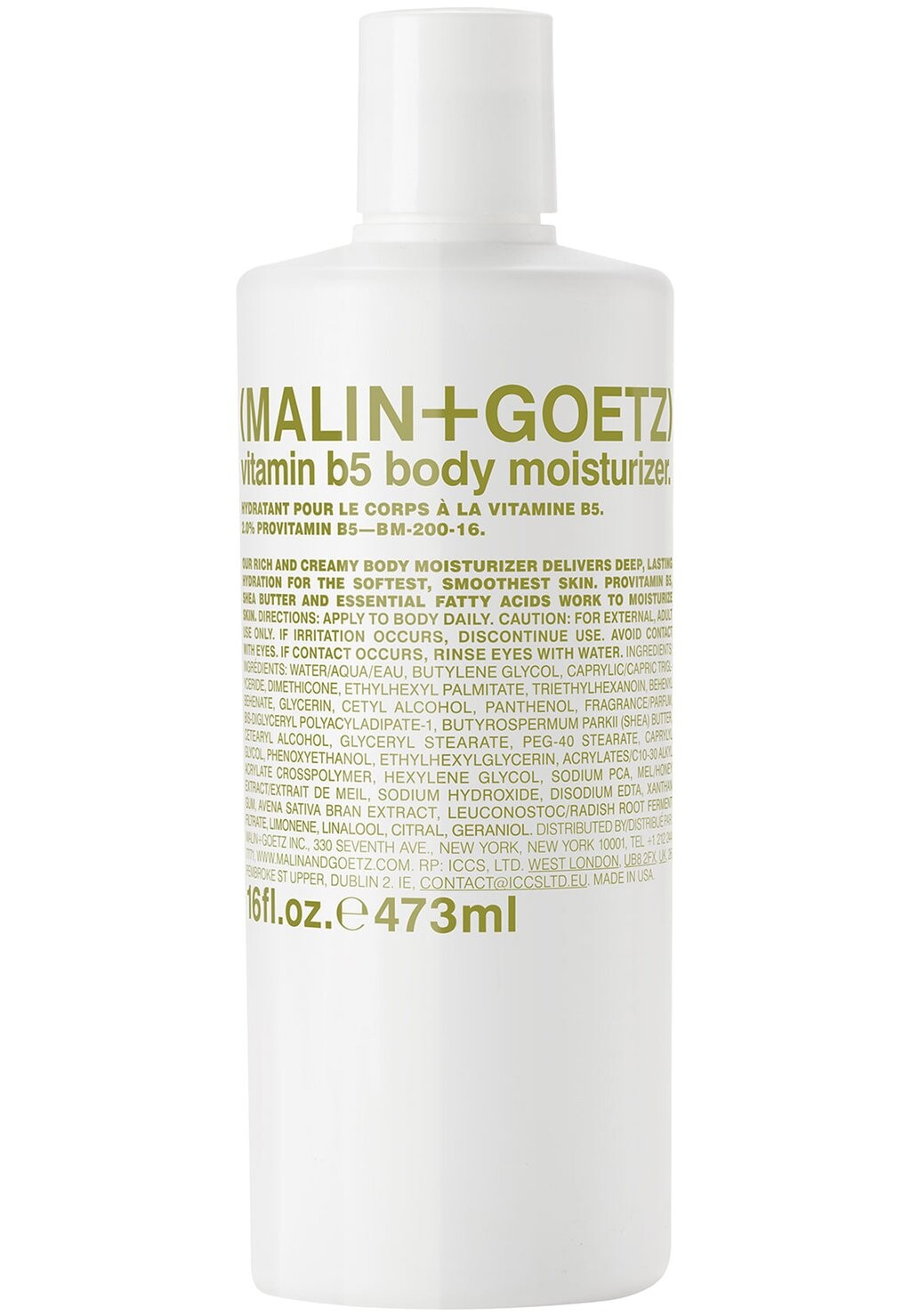 

Увлажняющий крем KÖRPERLOTION VITAMIN B5 BODY MOISTURIZER MALIN+GOETZ