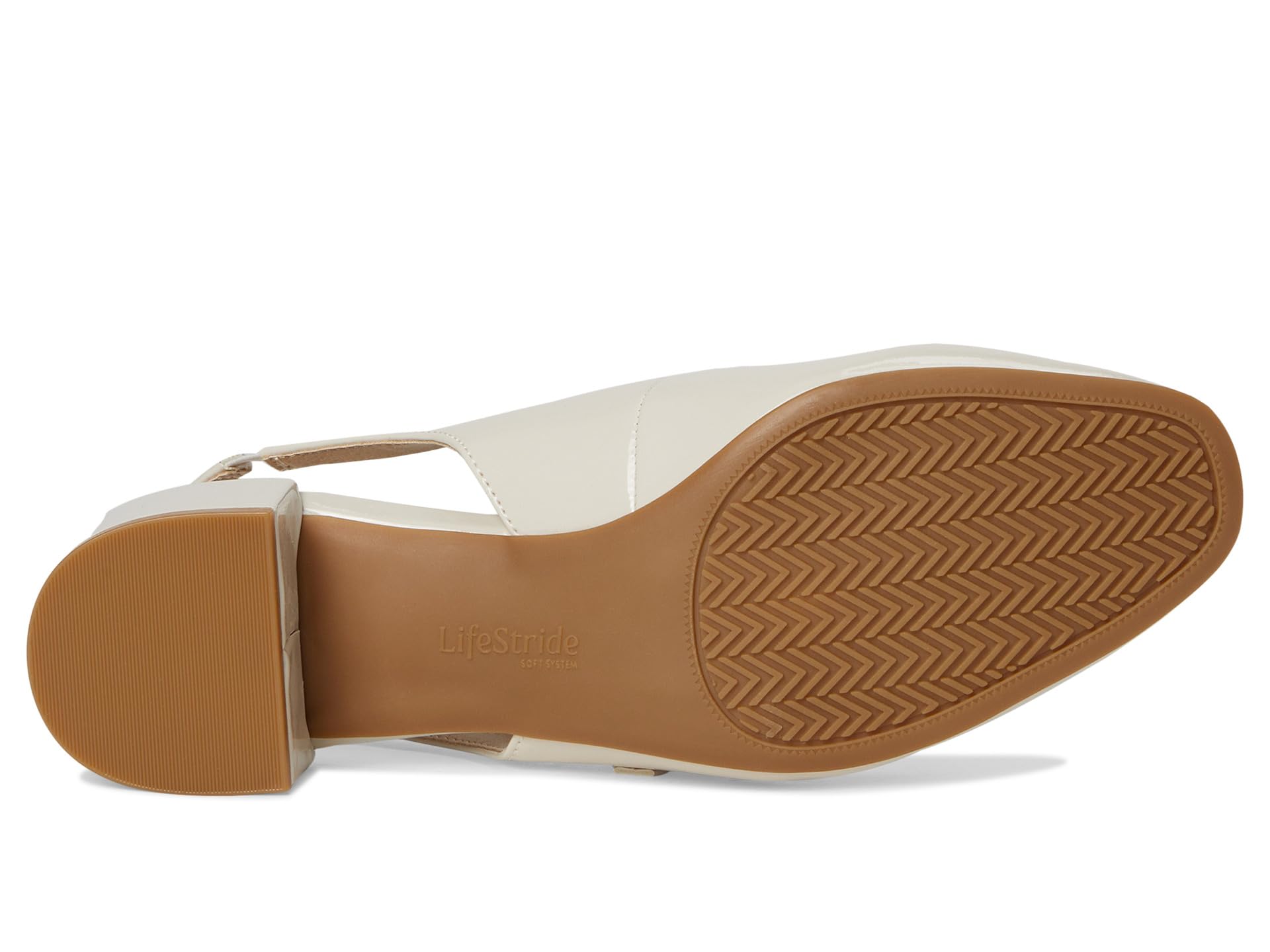 Туфли LifeStride Beatrice Slingback Shoes, Almond Milk Patent — фото 3