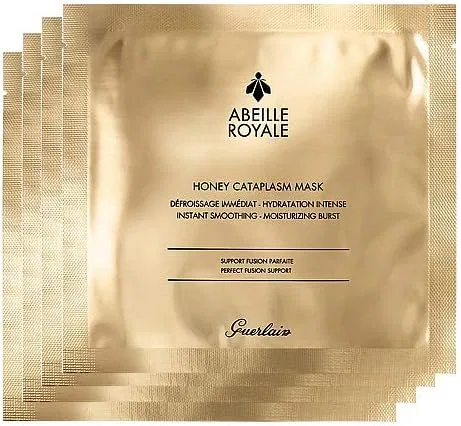 Маска для лица Guerlain Abeille Royale Bandage Mask, 4 шт