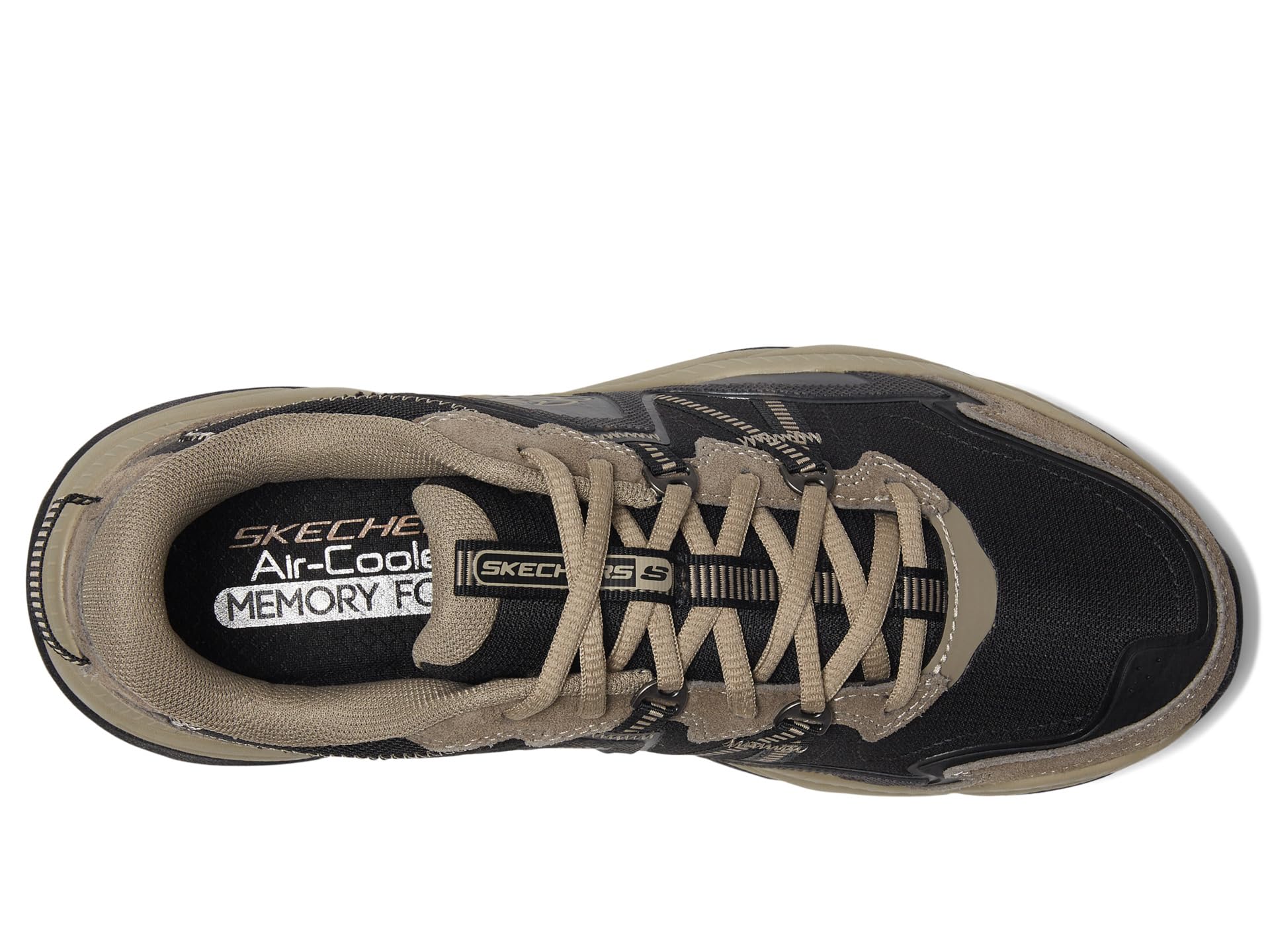 Кроссовки SKECHERS Vigor At Durango Sneaker, Black/Taupe — фото 2