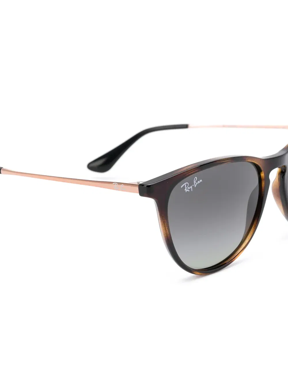 Солнцезащитные очки в квадратной оправе Ray-Ban Junior, коричневый — фото 2