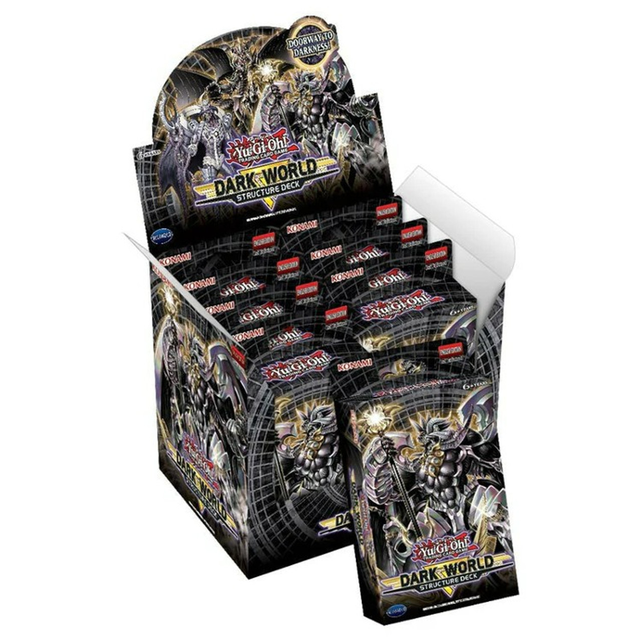 

Карточная игра Yu-Gi-Oh!: Dark World - Structure Deck Display (8) 1st Edition