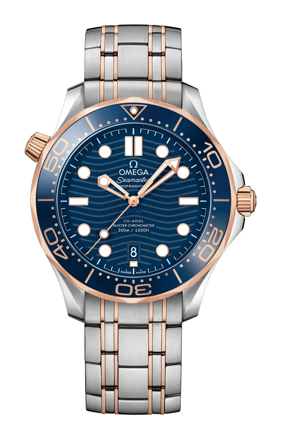DIVER 300M OMEGA CO-AXIAL MASTER CHRONOMETER 42 ММ - 210.20.42.20.03.002, золотой