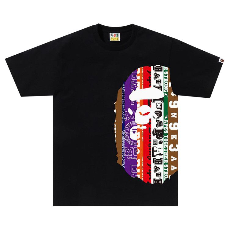 

Футболка BAPE Fans Scarf Side Big Ape Head Tee, Black
