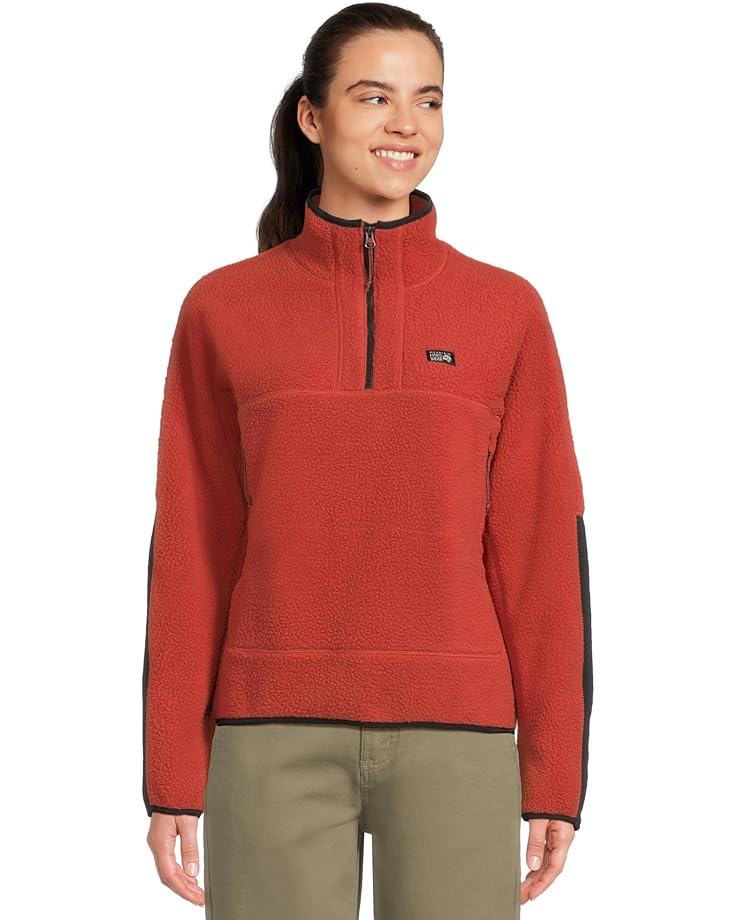 

Женская флисовая толстовка Mountain Hardwear Hicamp Half Zip, Mars Red