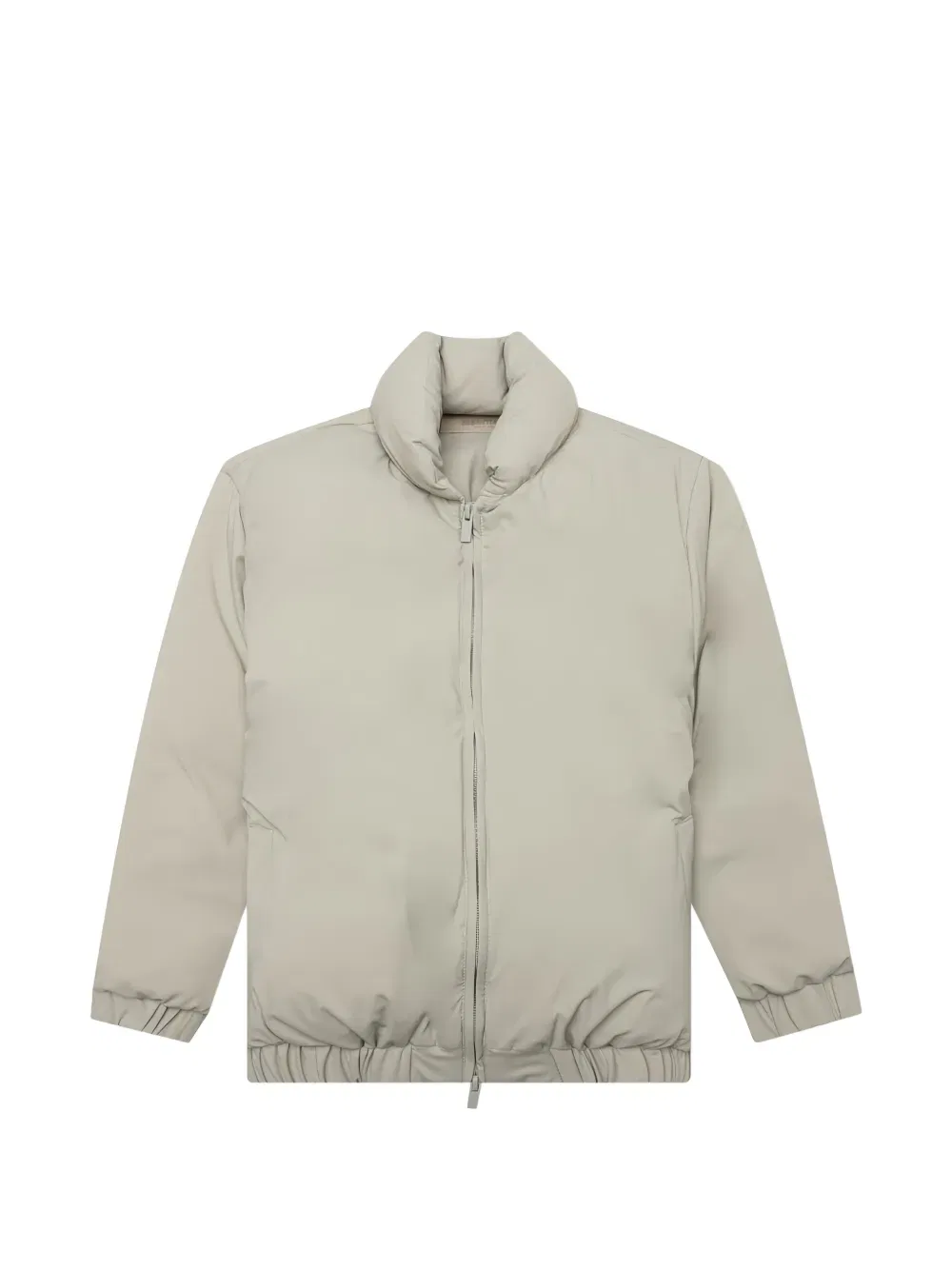Пуховая куртка на молнии Fear Of God Essentials Kids, нейтральный