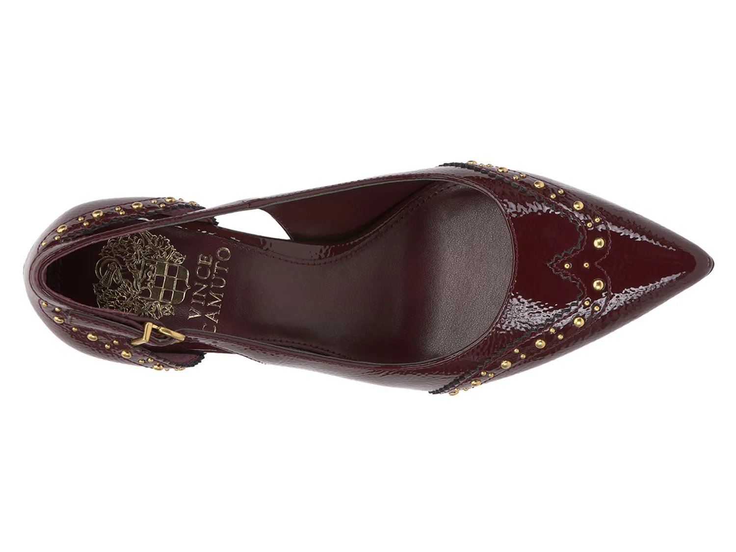 Туфли Vince Camuto Hally Pump, Red Patent Synthetic — фото 4