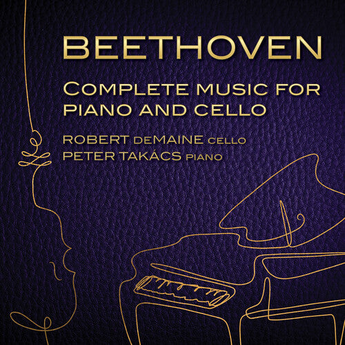 

CD диск Beethoven / Demaine / Takacs: Complete Music for Cello & Piano
