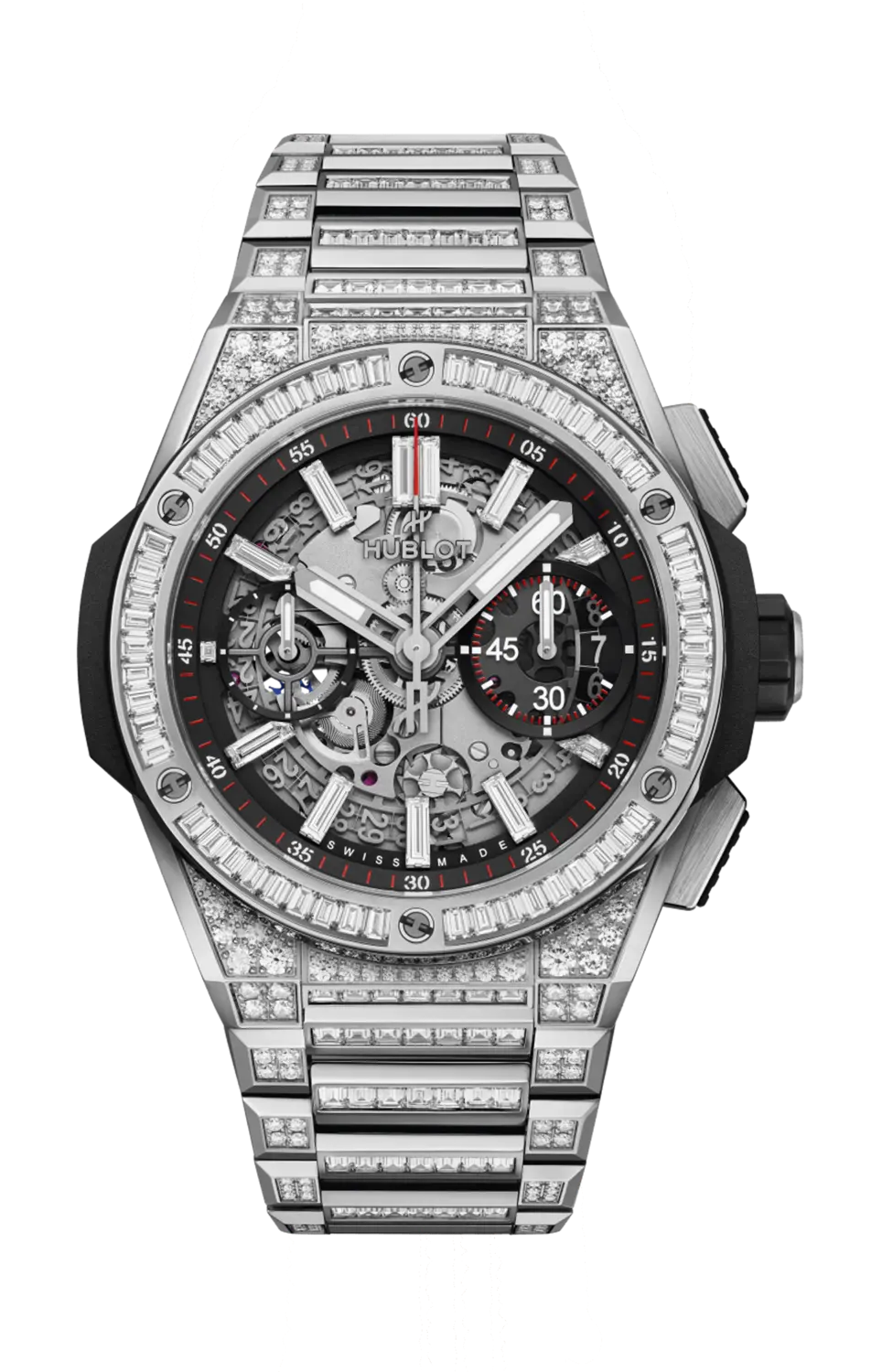 

Часы big bang integral titanium jewellery Hublot