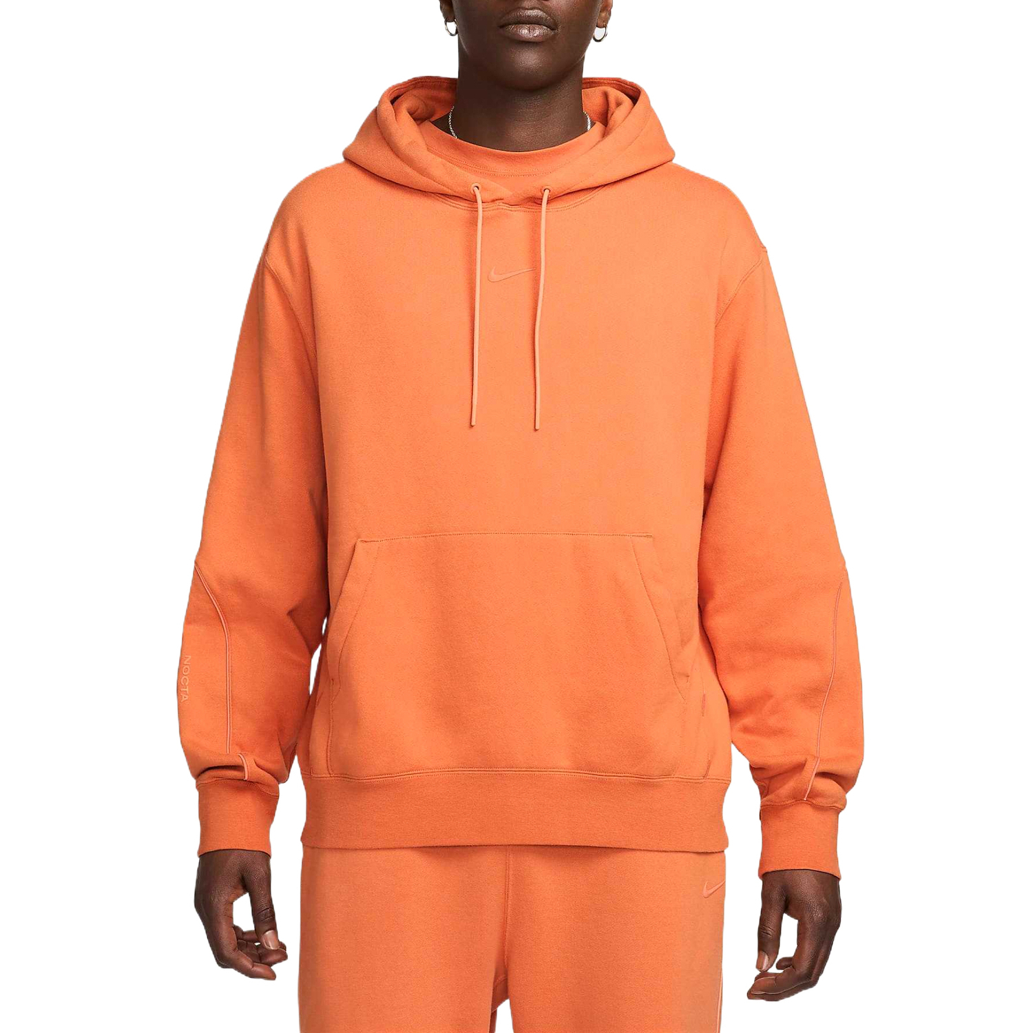 Swoosh NOCTA Fleece CS худи унисекс Nike, оранжевый — фото 2