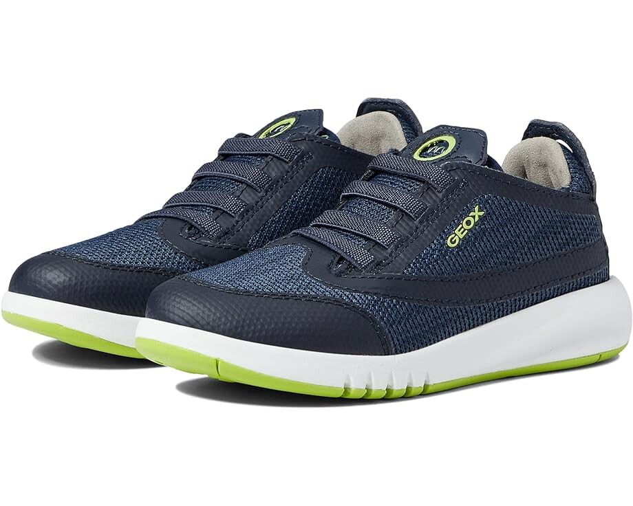 

Кроссовки Geox Aeranter 4, цвет Navy/Lime Green