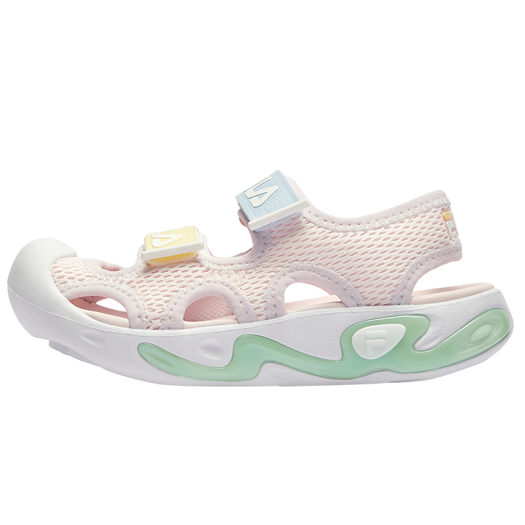 

FILA KIDS Детские сандалии с низким верхом, нескользящие и дышащие, нежно-розовые, для детей от 3 до 7 лет