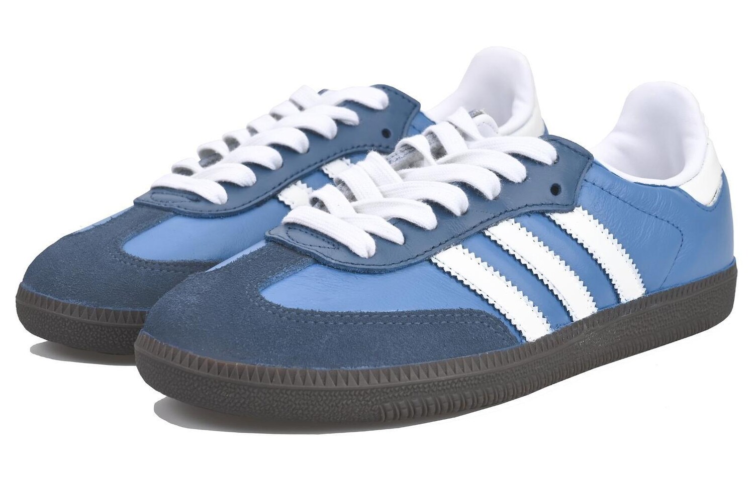 Adidas originals Samba Series Обувь для скейтбординга унисекс, Blue — фото 2
