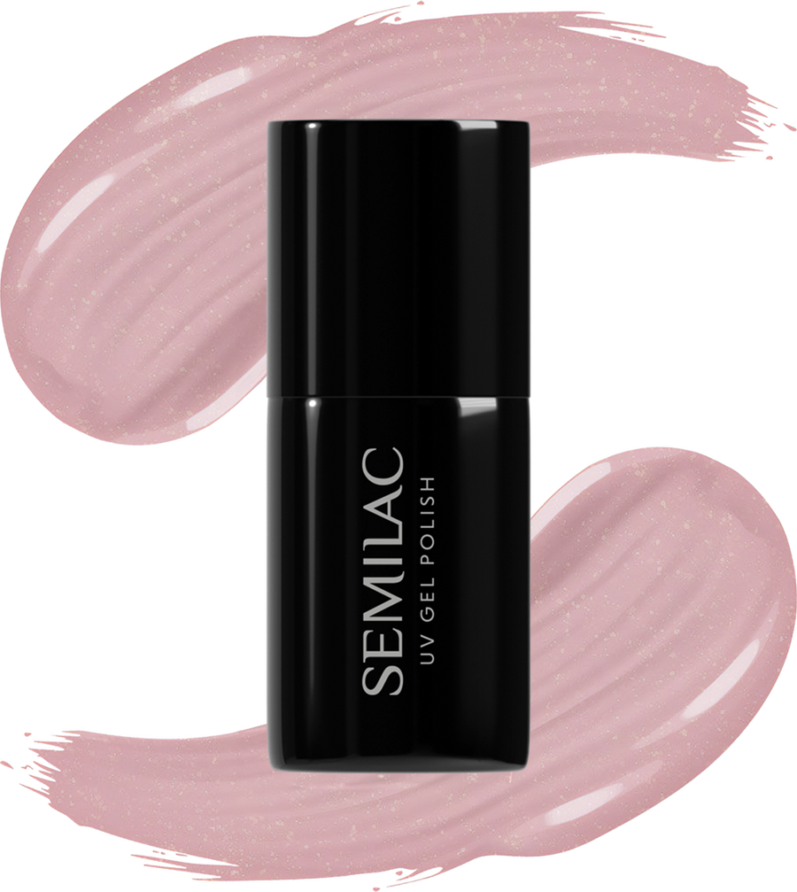 

УФ-лак для ногтей Semilac 376 UV Nagellack Shimmer Stone Pink Diamond