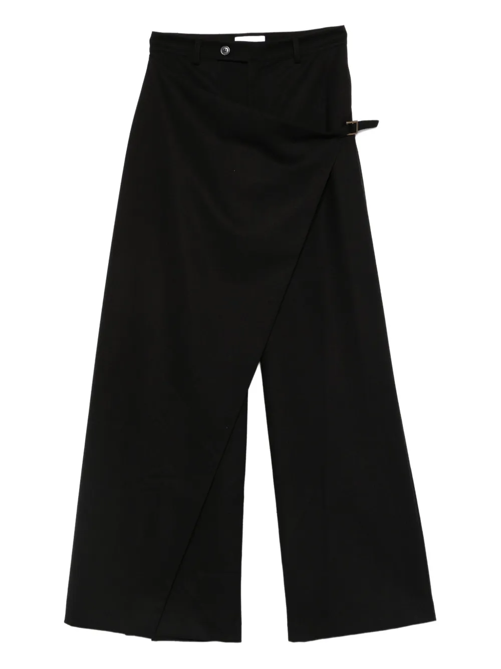 

Брюки с запахом The Nina Studio, черный