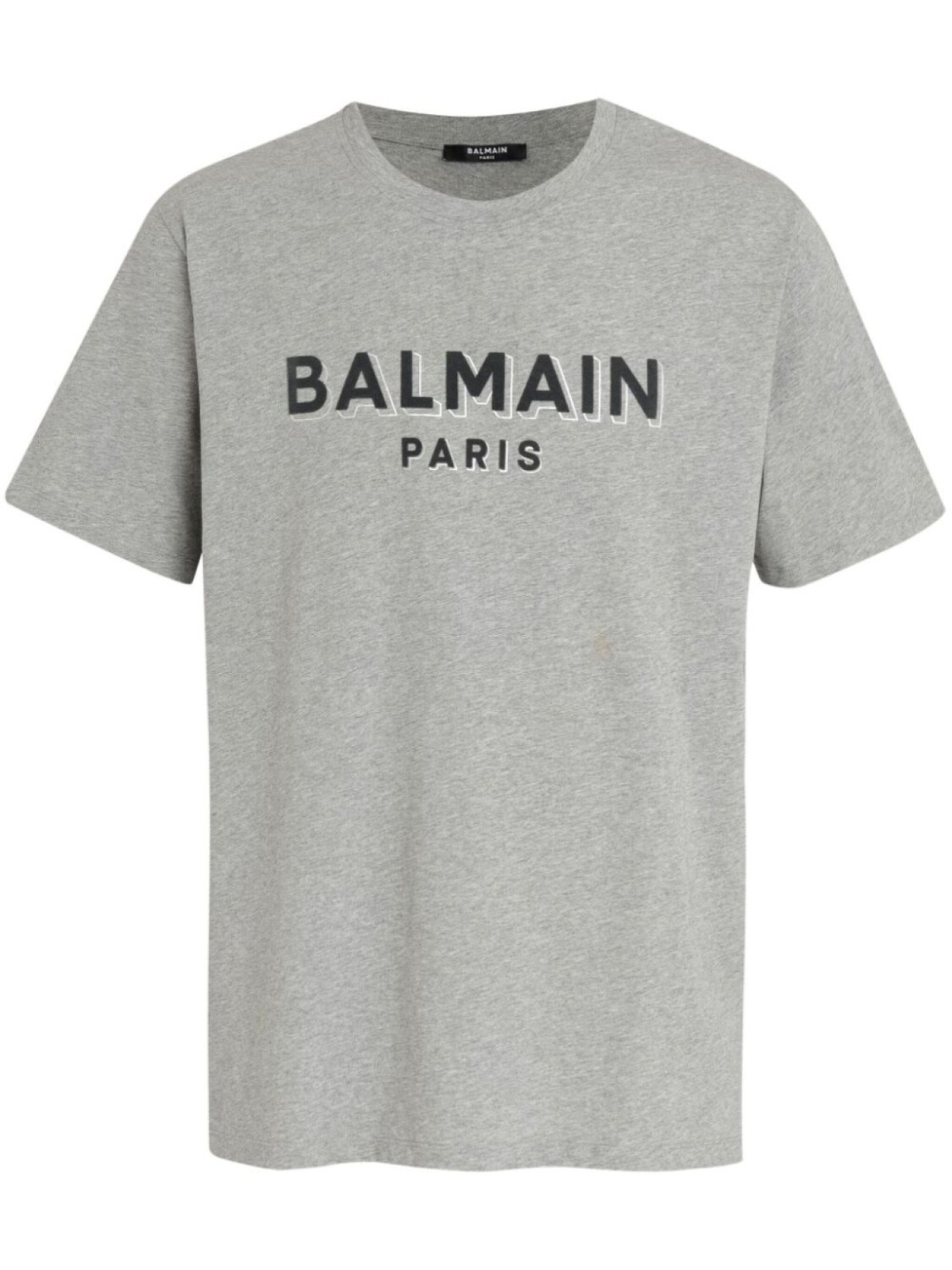 

Balmain футболка с логотипом, серый