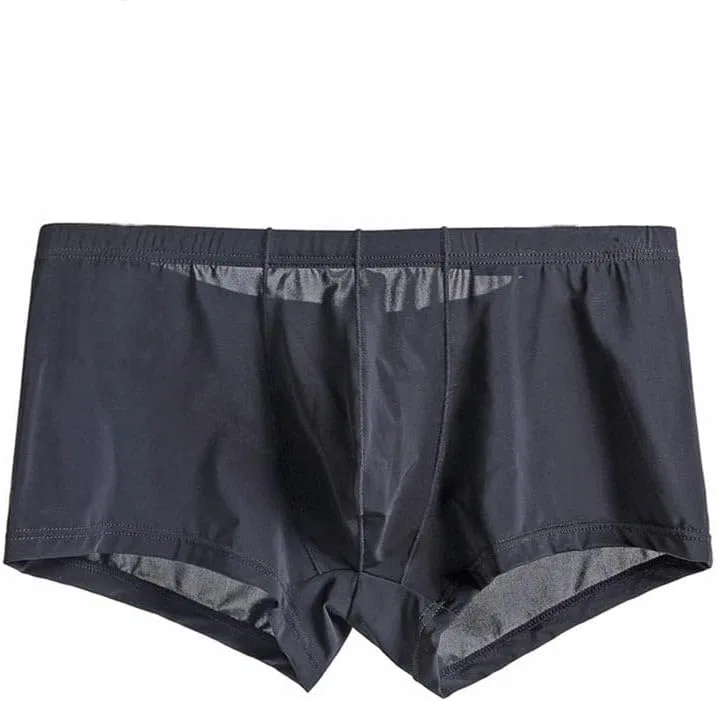 Боксеры ультратонкие Mens Thong Underwear, Black