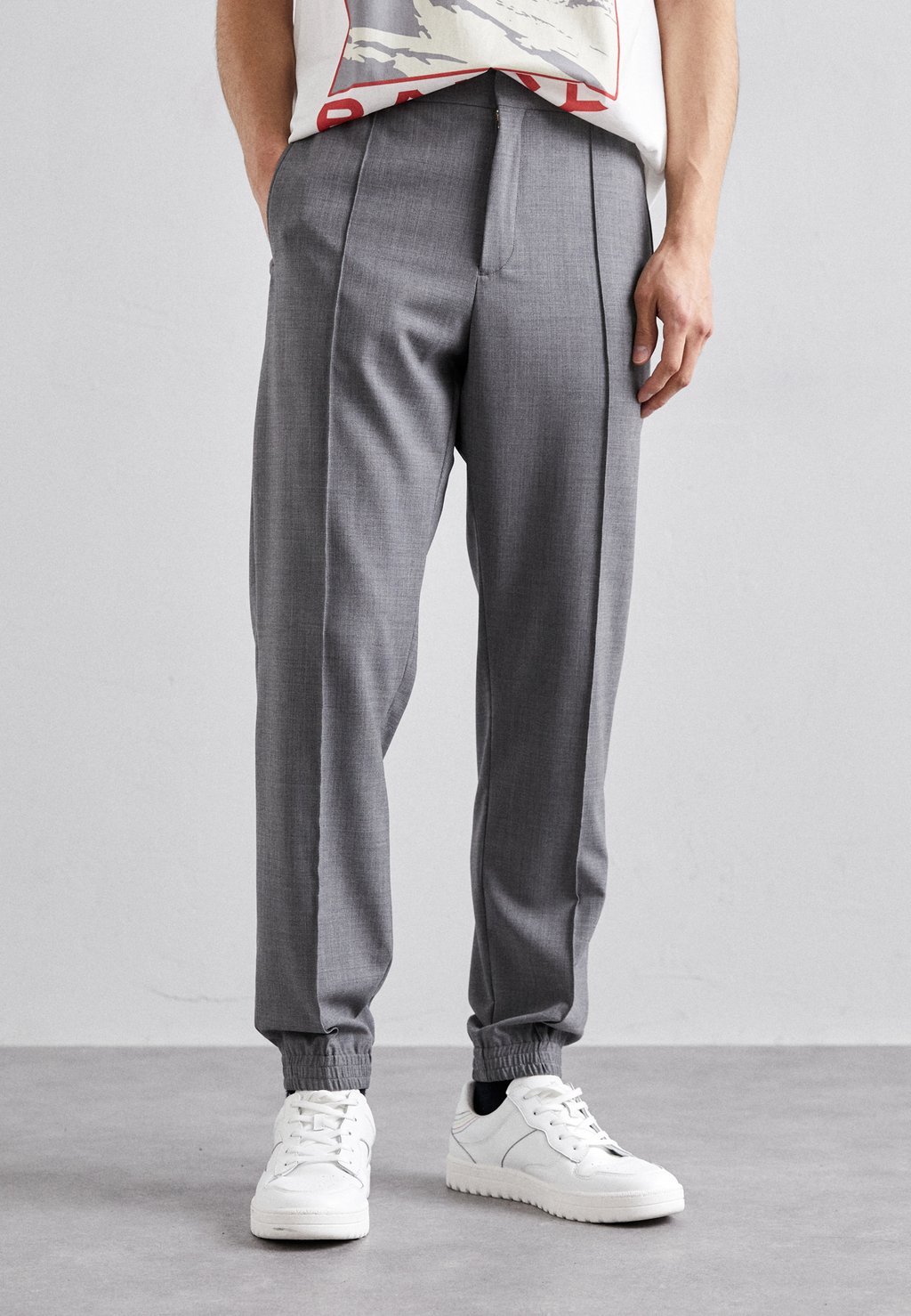 

Брюки TROUSER Paul Smith, серый