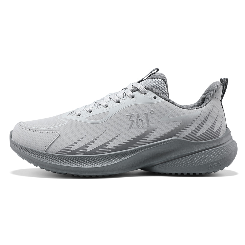 

Мужские кроссовки для города и бега с амортизацией и износостойкостью 361°, photon серый/graphite серый