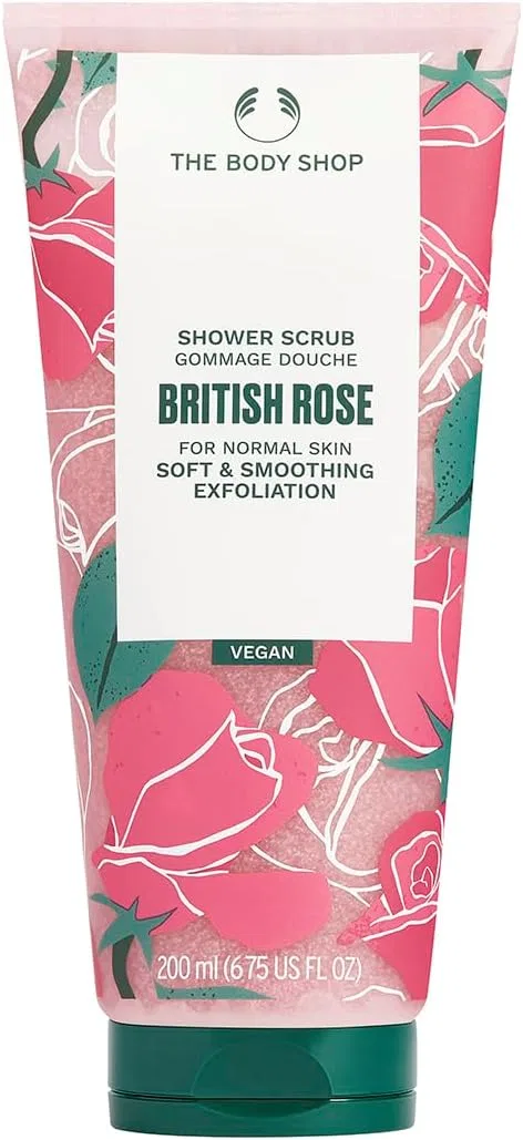 Скраб для тела The Body Shop British Rose 200 мл