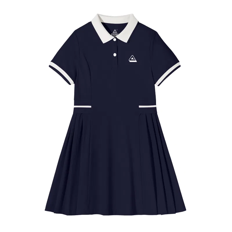 Платье детское с отложным воротником PEAK Navy Blue