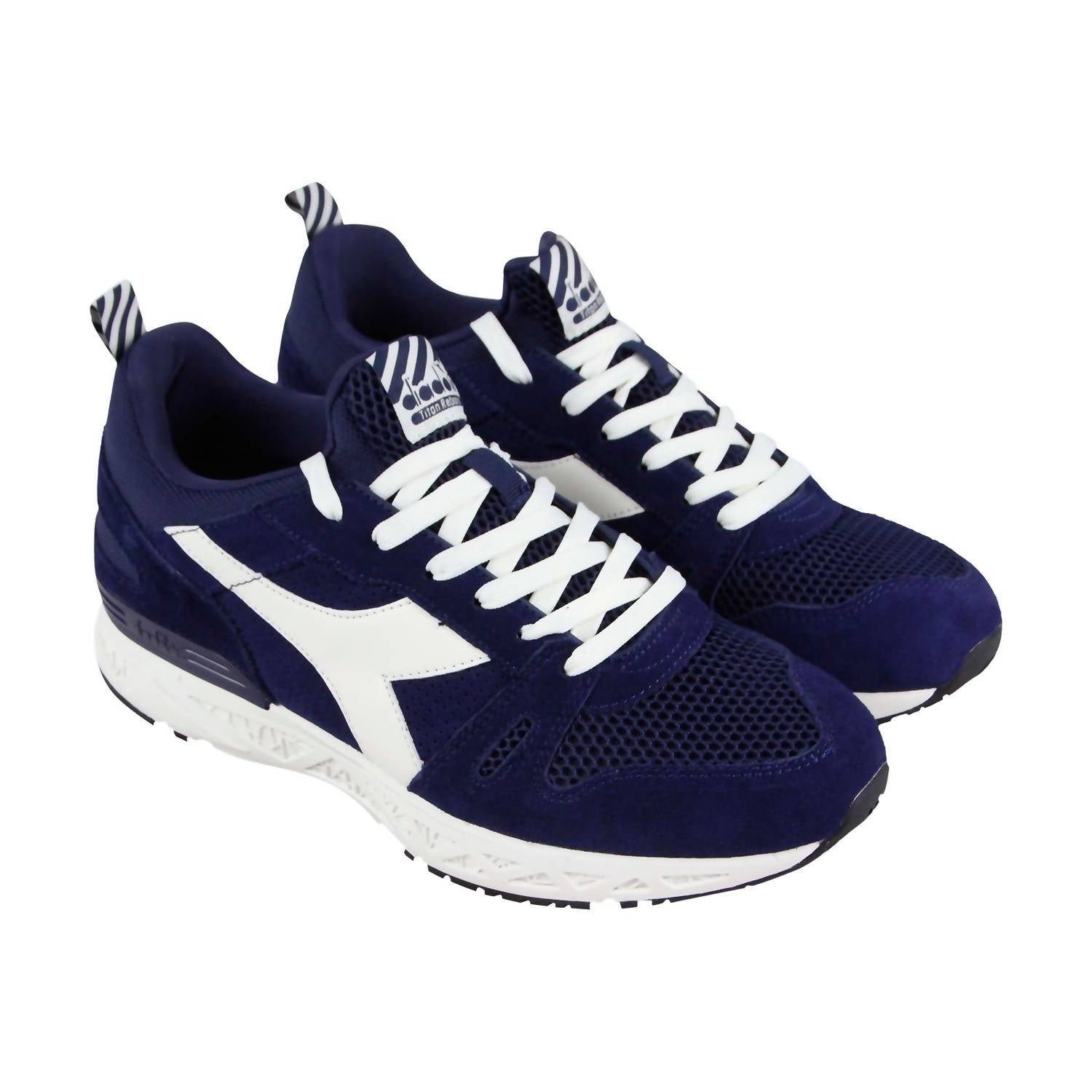 Мужские кроссовки Diadora Titan Reborn Barra, цвет синяя слива — фото 4