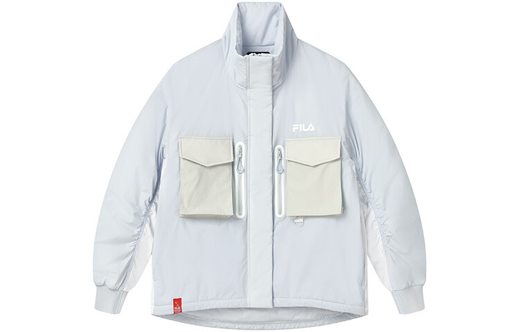 

Стеганая куртка женская синяя Fila