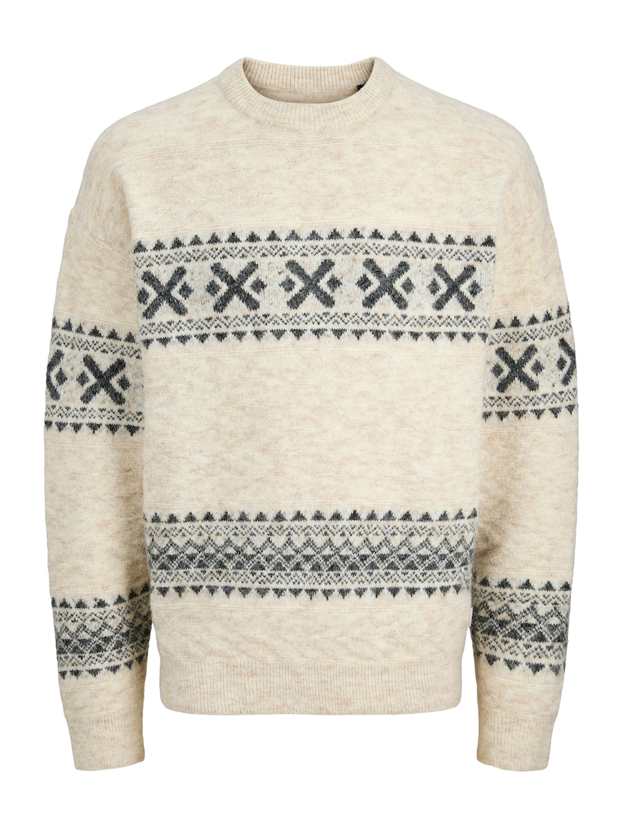 

Свитер Jack & Jones Premium JPRBLUMAX, серо-коричневый/темно-серый