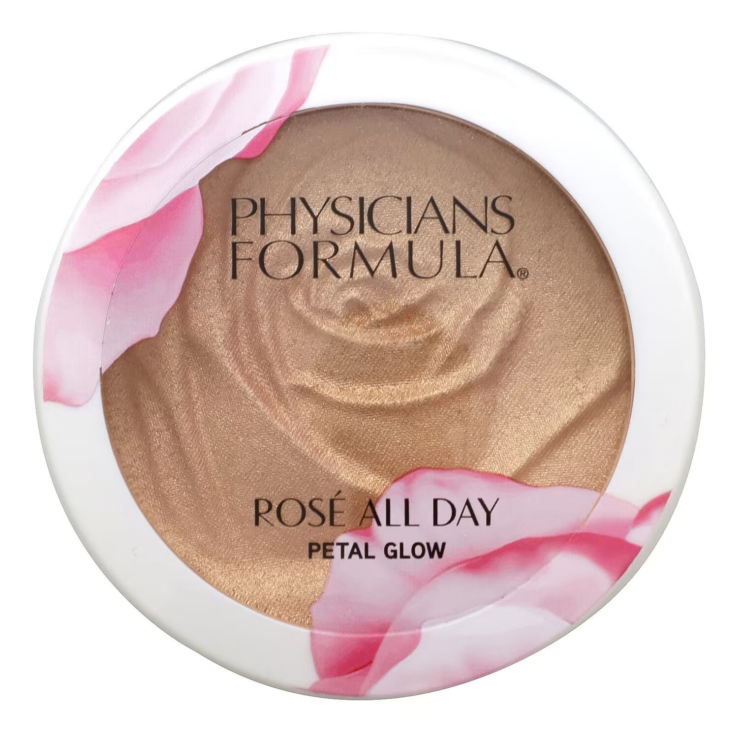 

Rose All Day Petal Glow, Многоразовый хайлайтер, свежесобранный, 0,32 унции (9,2 г) Physicians Formula