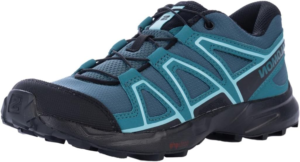 Кроссовки для трейл-раннинга Salomon Kids Speedcross J для детей и подростков, черный/синий — фото 2
