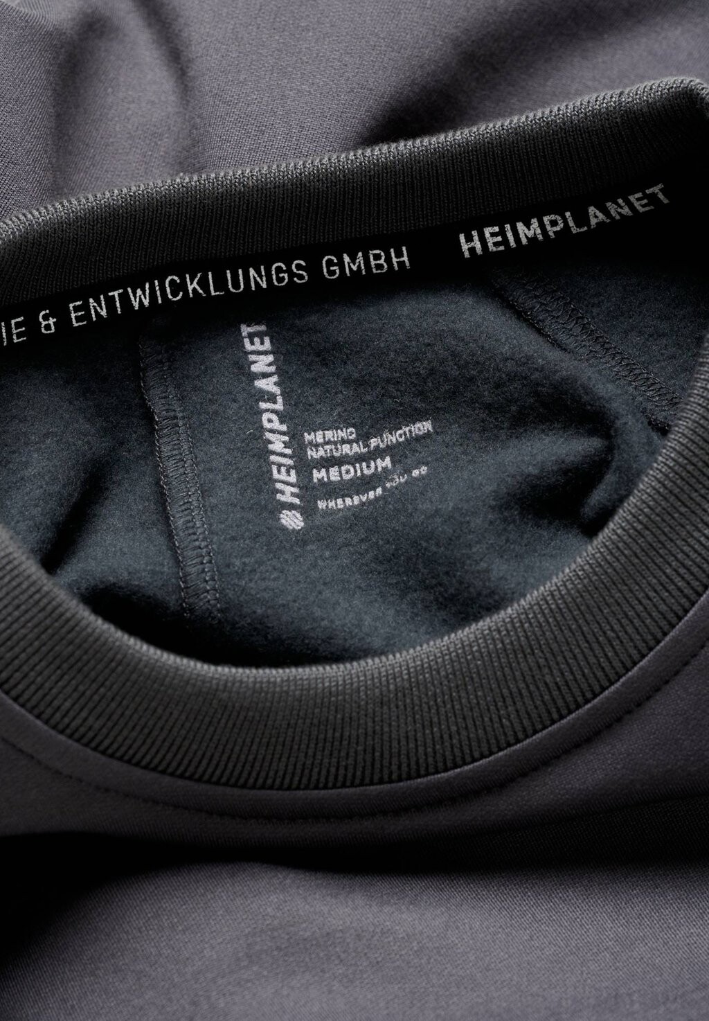 

Толстовка CREWNECK Heimplanet, антрацит