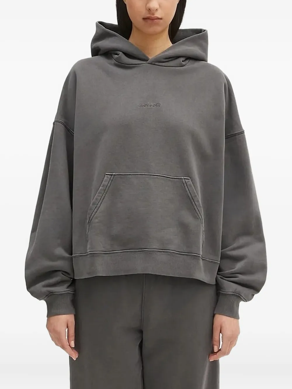 

Толстовка Benton с вышитым логотипом CARHARTT WIP, серый