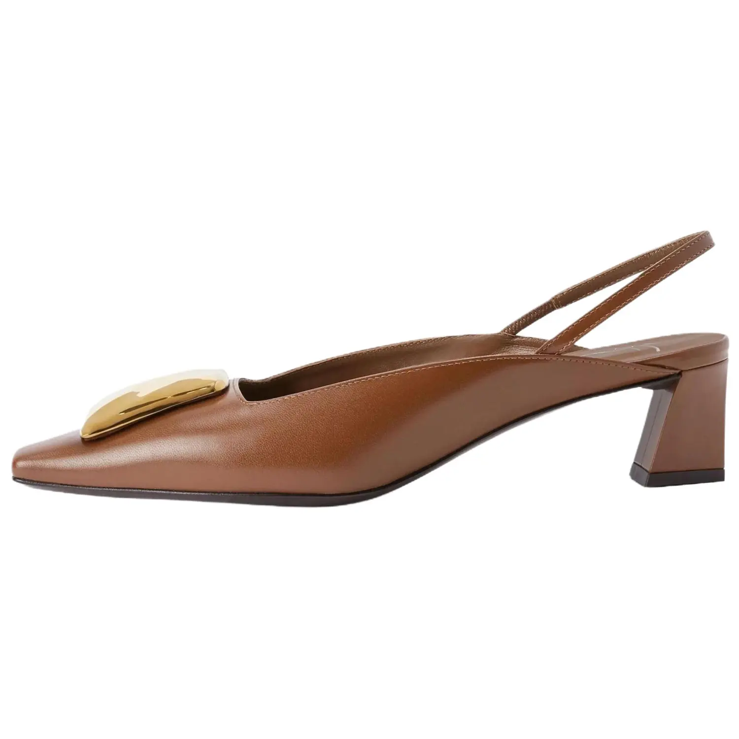 Туфли-лодочки Brendha Stone 45 мм Giuseppe Zanotti, Light Brown